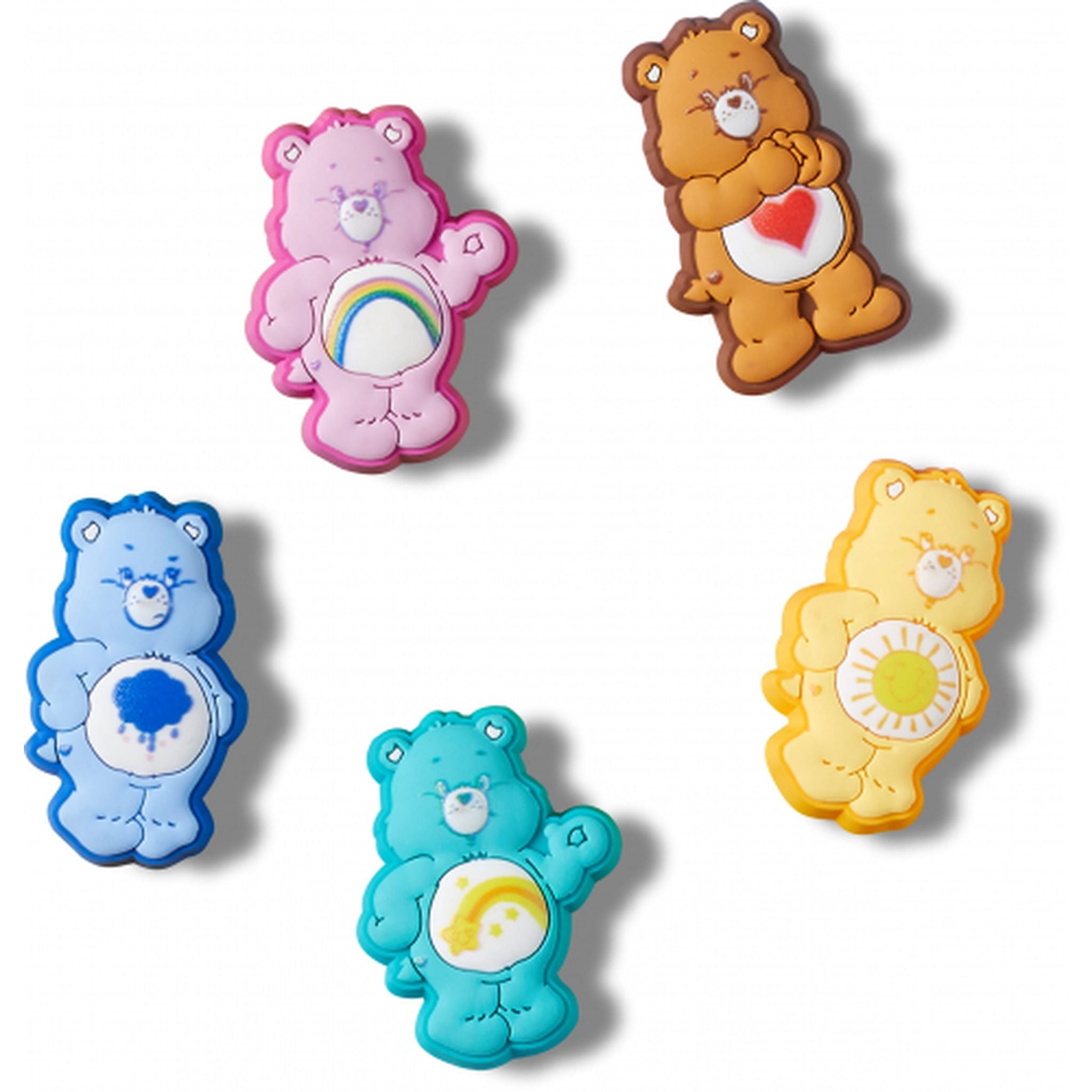 Crocs Care Bears Jibbitz Shoe Charm 5 Pack