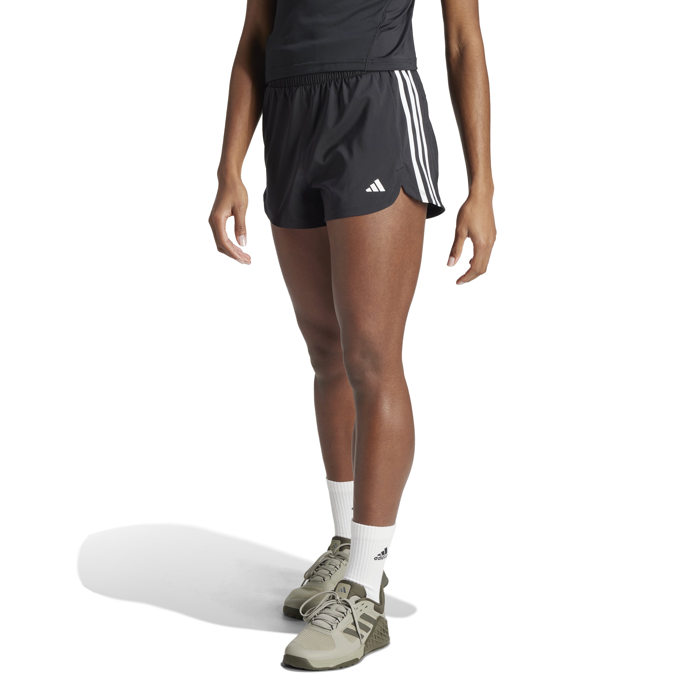 adidas Pacer Training 5-Inch Woven High-Rise Womens Shorts
