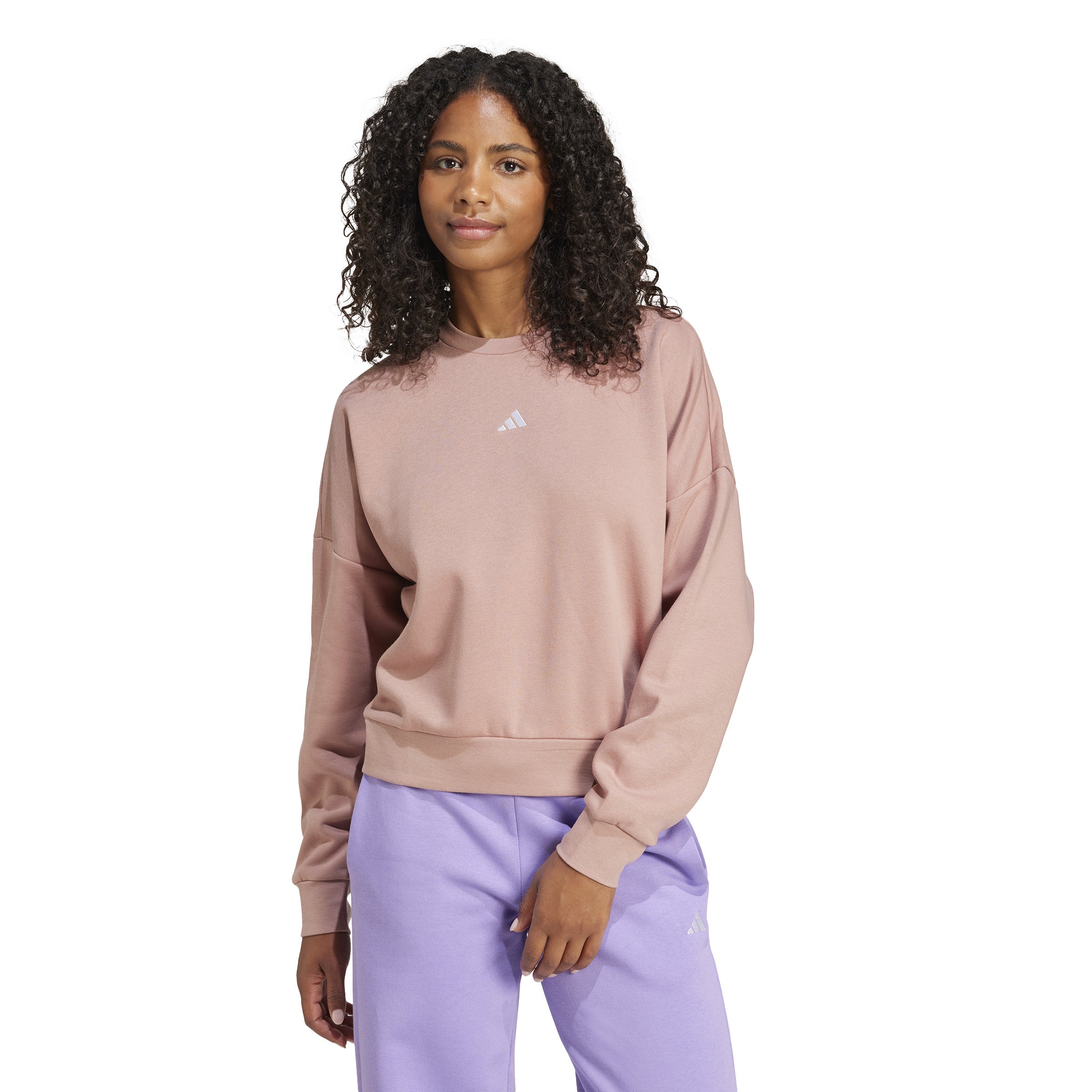adidas Essentials Small Logo Feel Cozy Womens Sweatshirt