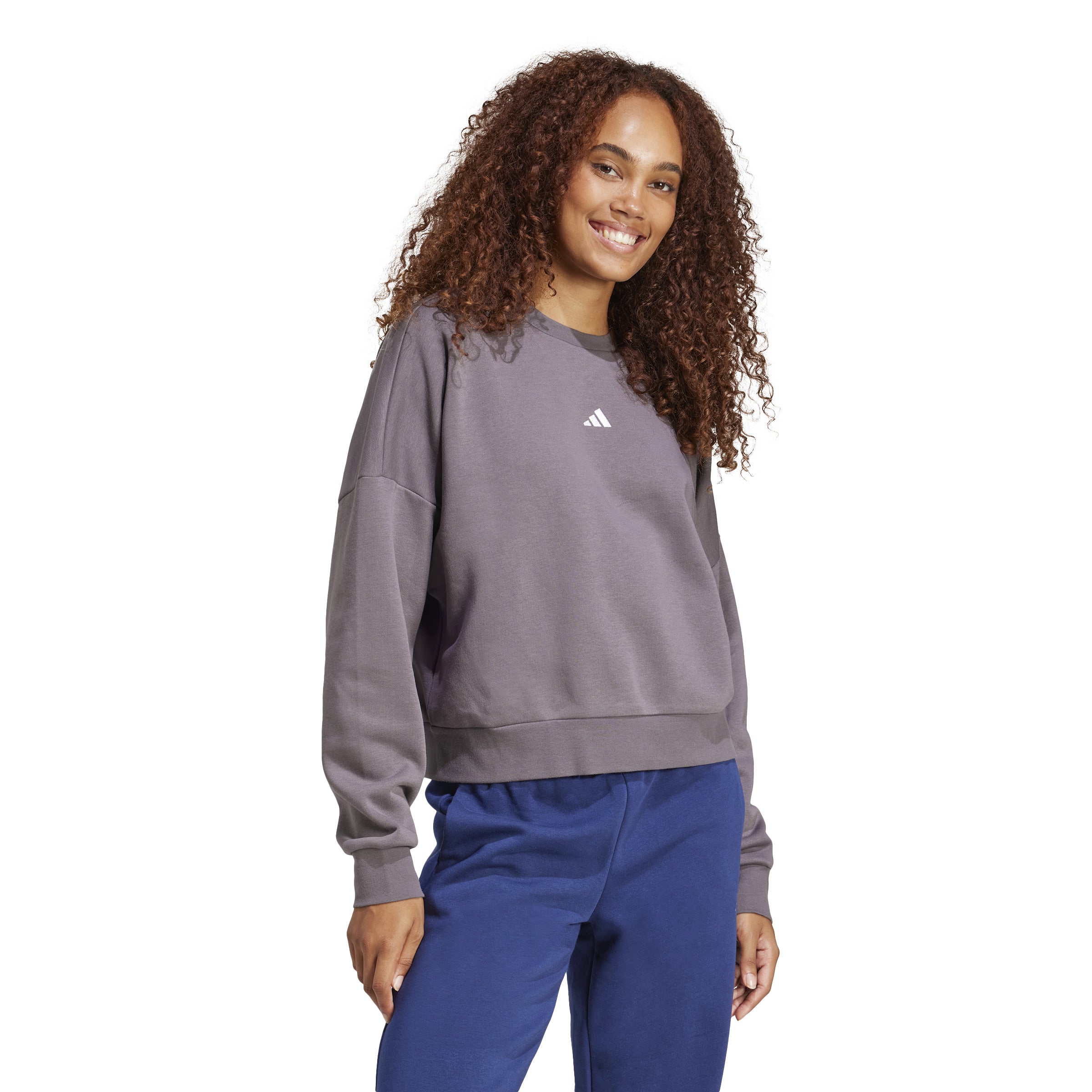 adidas Essentials Small Logo Feel Cozy Womens Sweatshirt