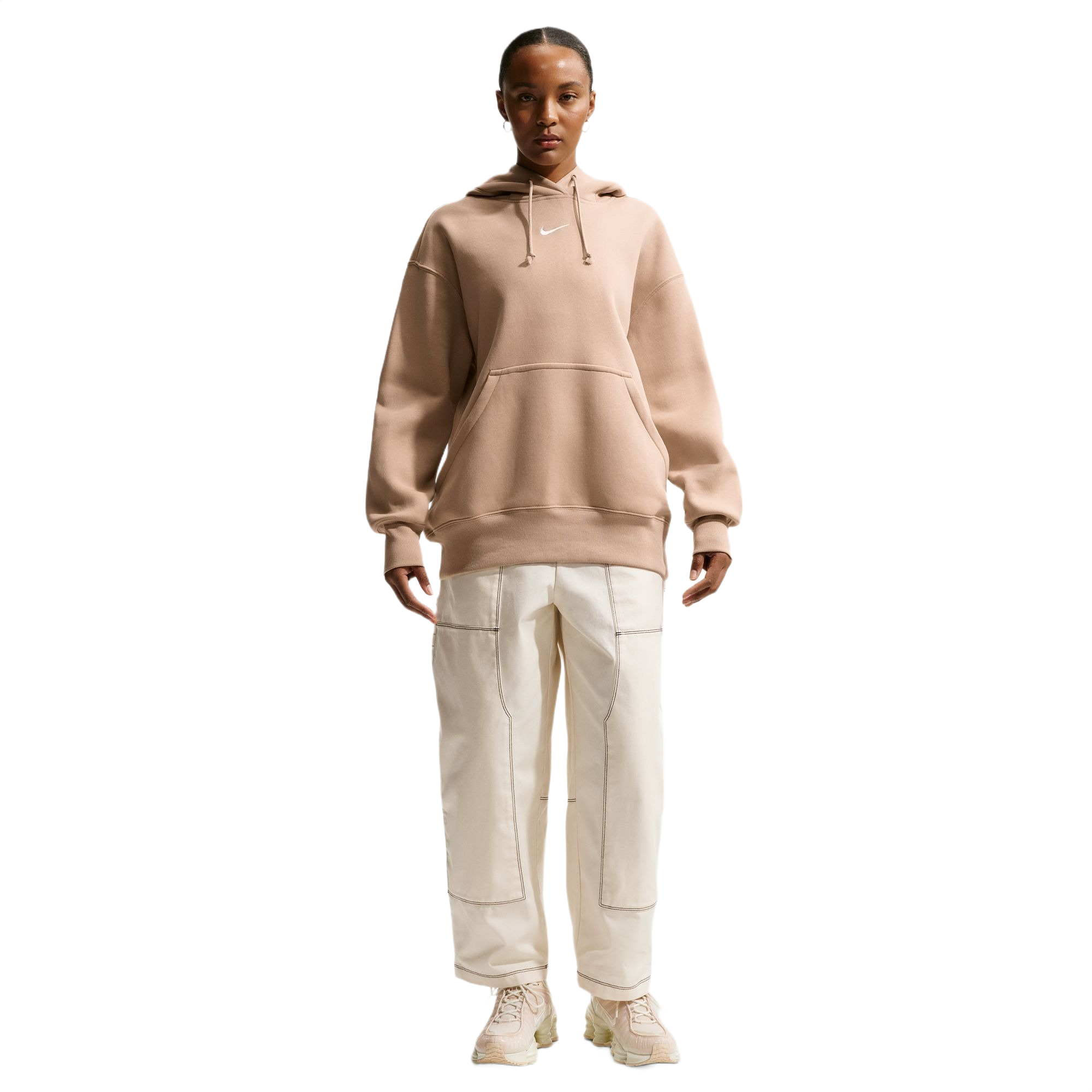 Nike Phoenix Fleece Womens Oversized Pullover Hoodie