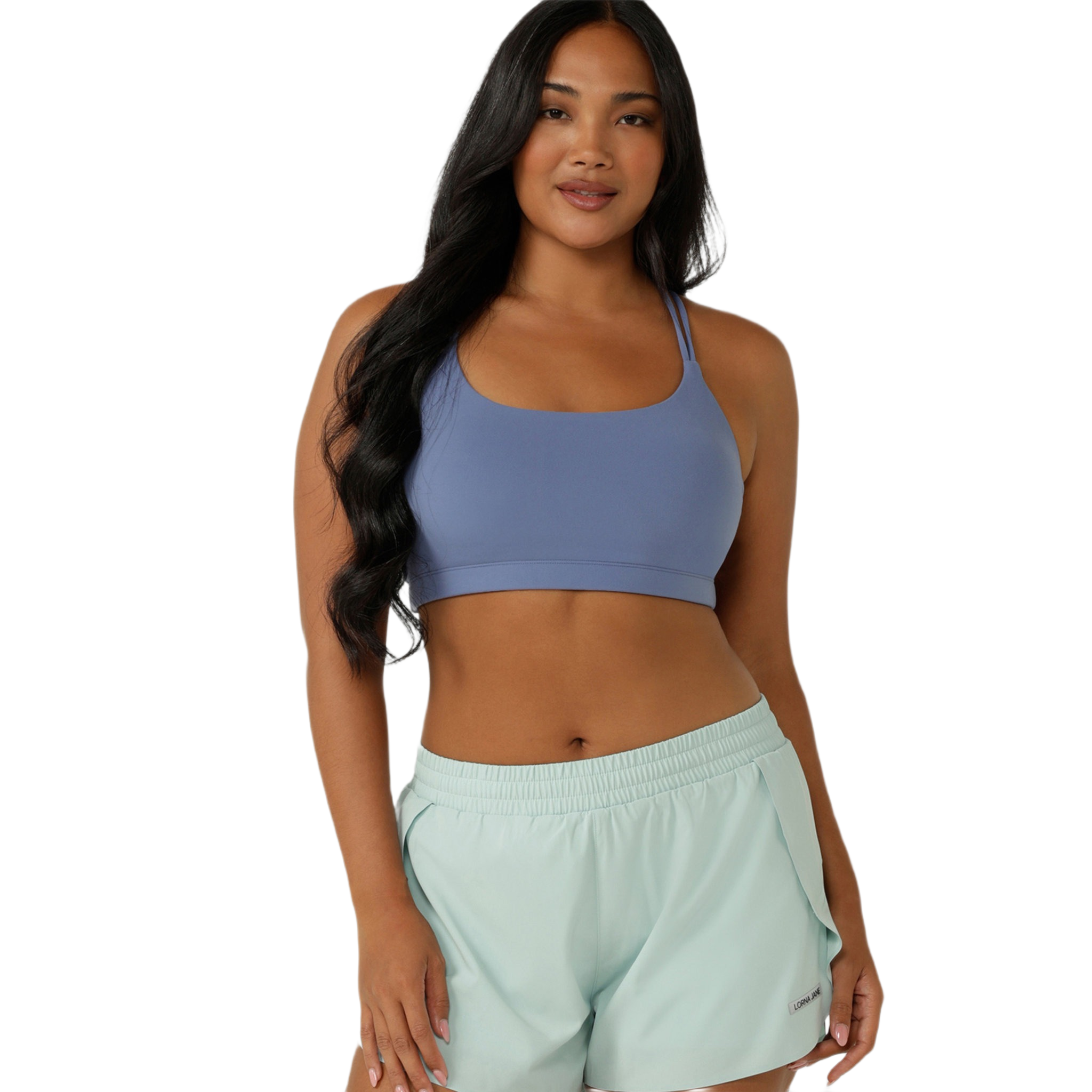 Lorna Jane Lotus Cropped Womens Sports Bra