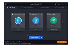 IObit Smart Defrag 6.6.5 Build 16 Crack + Serial key Free Download